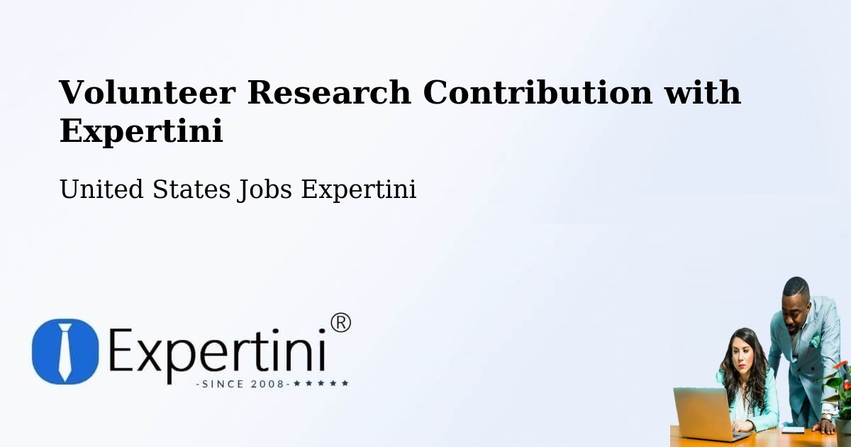 Volunteer Research Contribution Program – The Meadows - United States Jobs Expertini